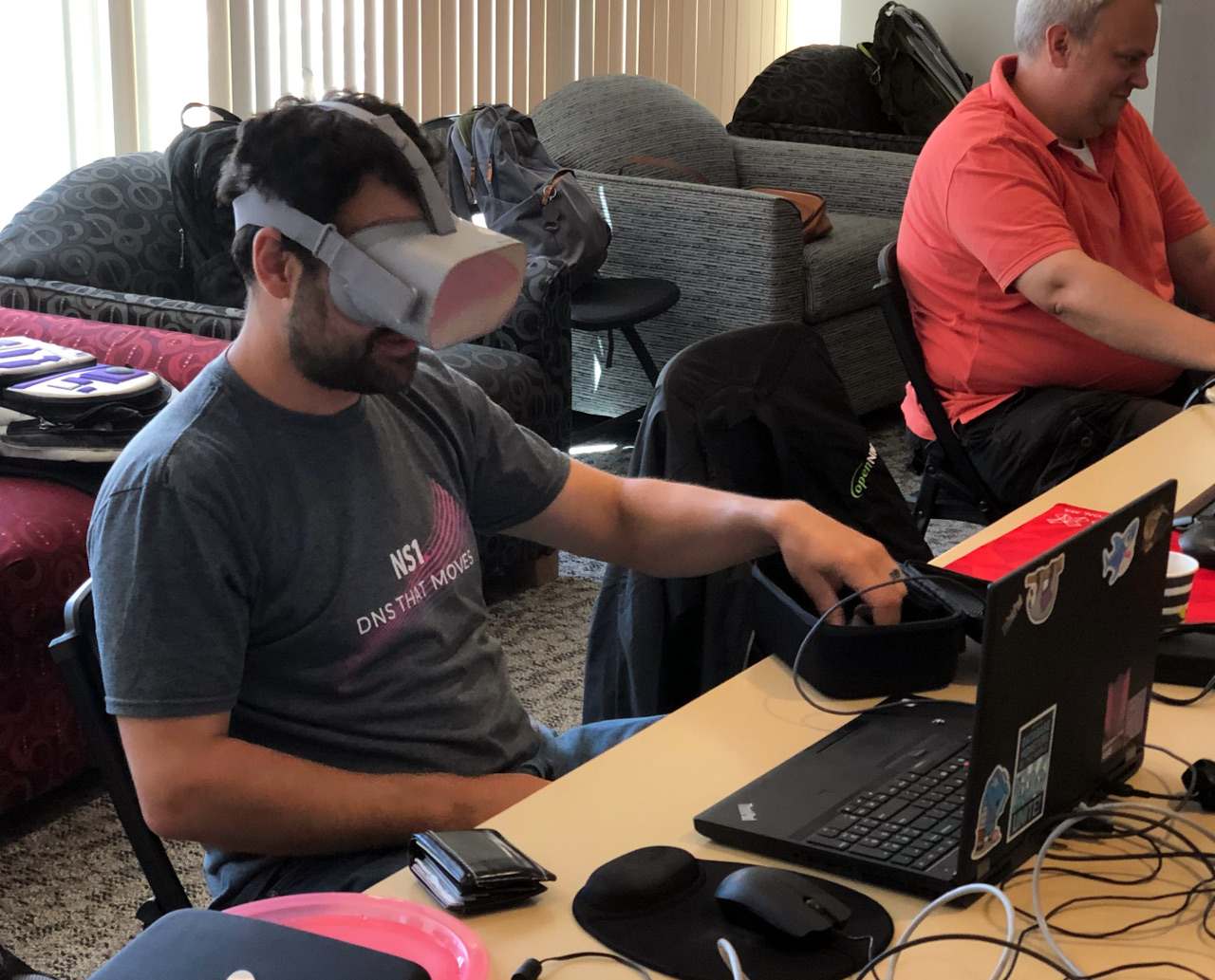 2019 Dev-Jam: Jesse White with VR headset