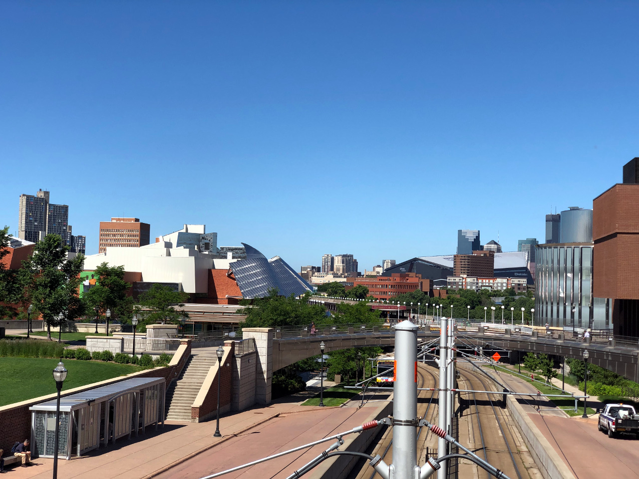 2019 Dev-Jam: Picture of Downtown Minneapolis from UMN