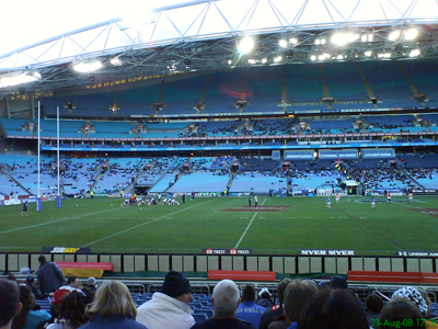 Rugby at Olympic Stadium