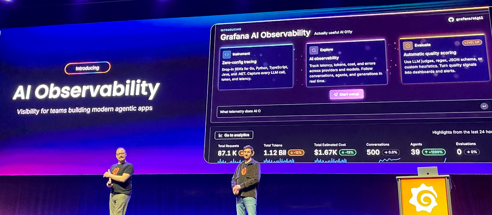Grafana does AI o11y
