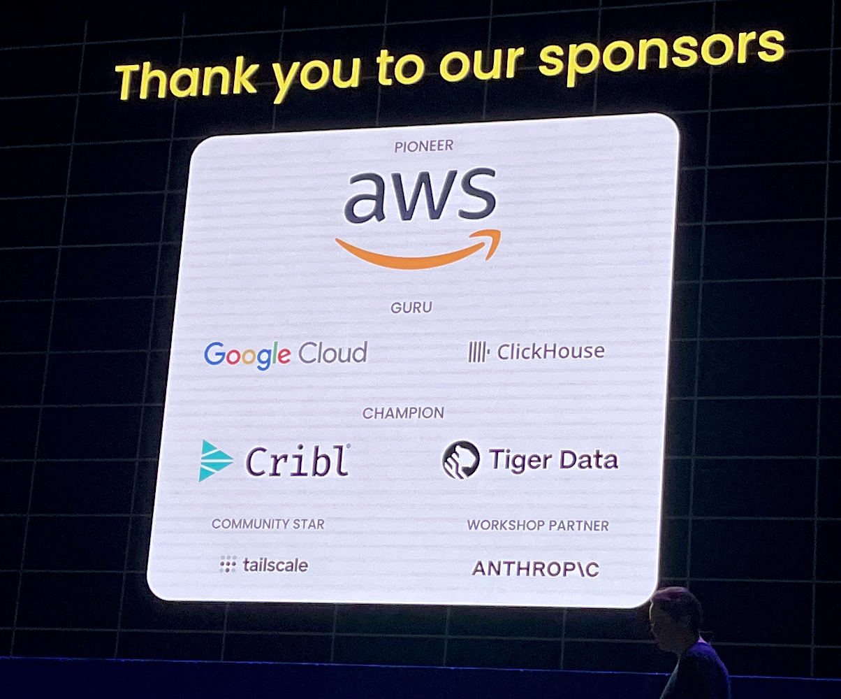List of sponsors