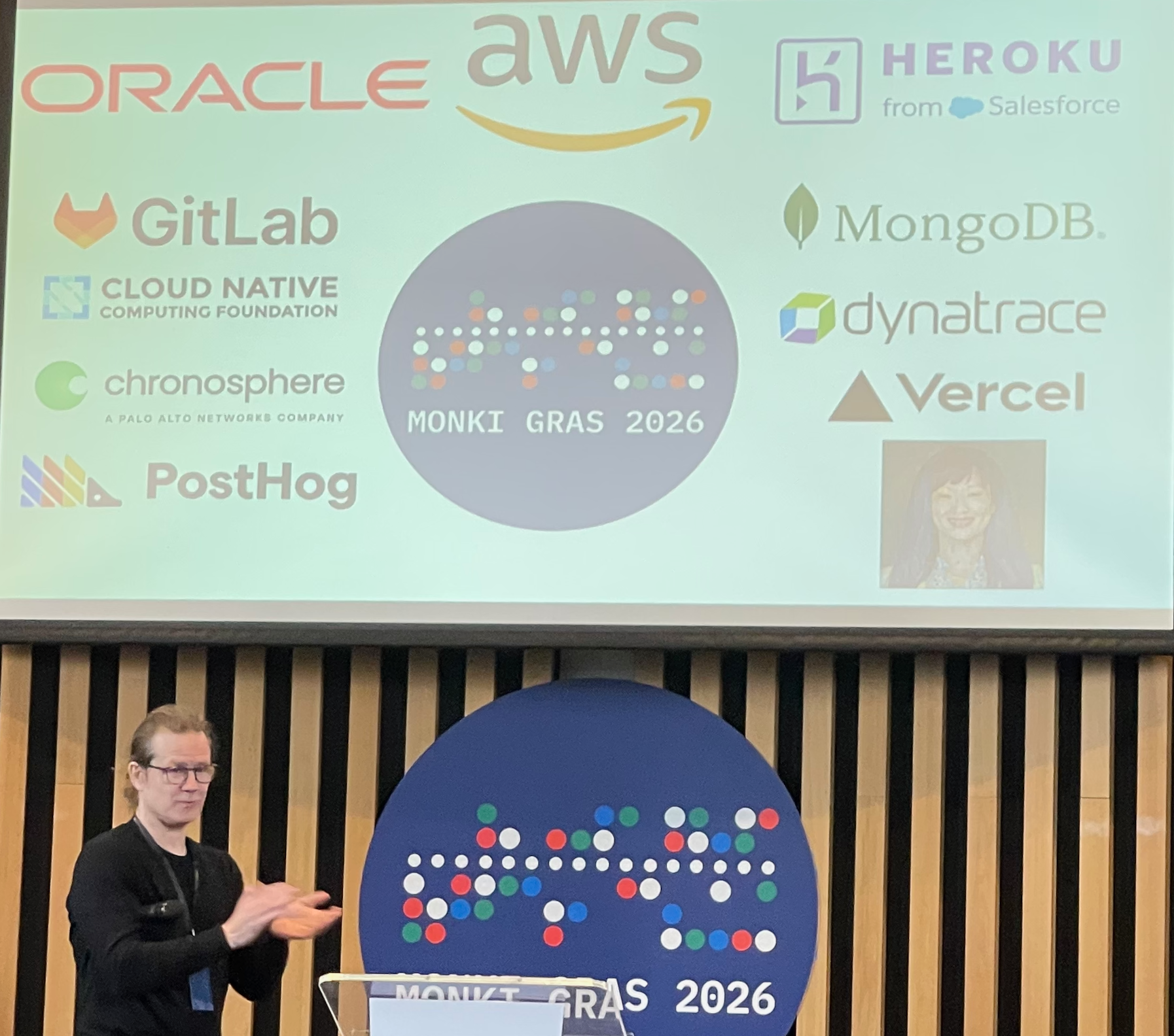 Sponsors including AWS and Dynatrace