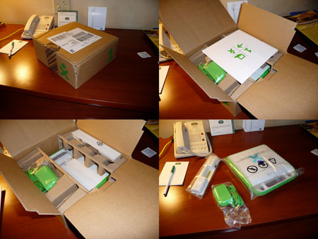 OLPC Unboxing