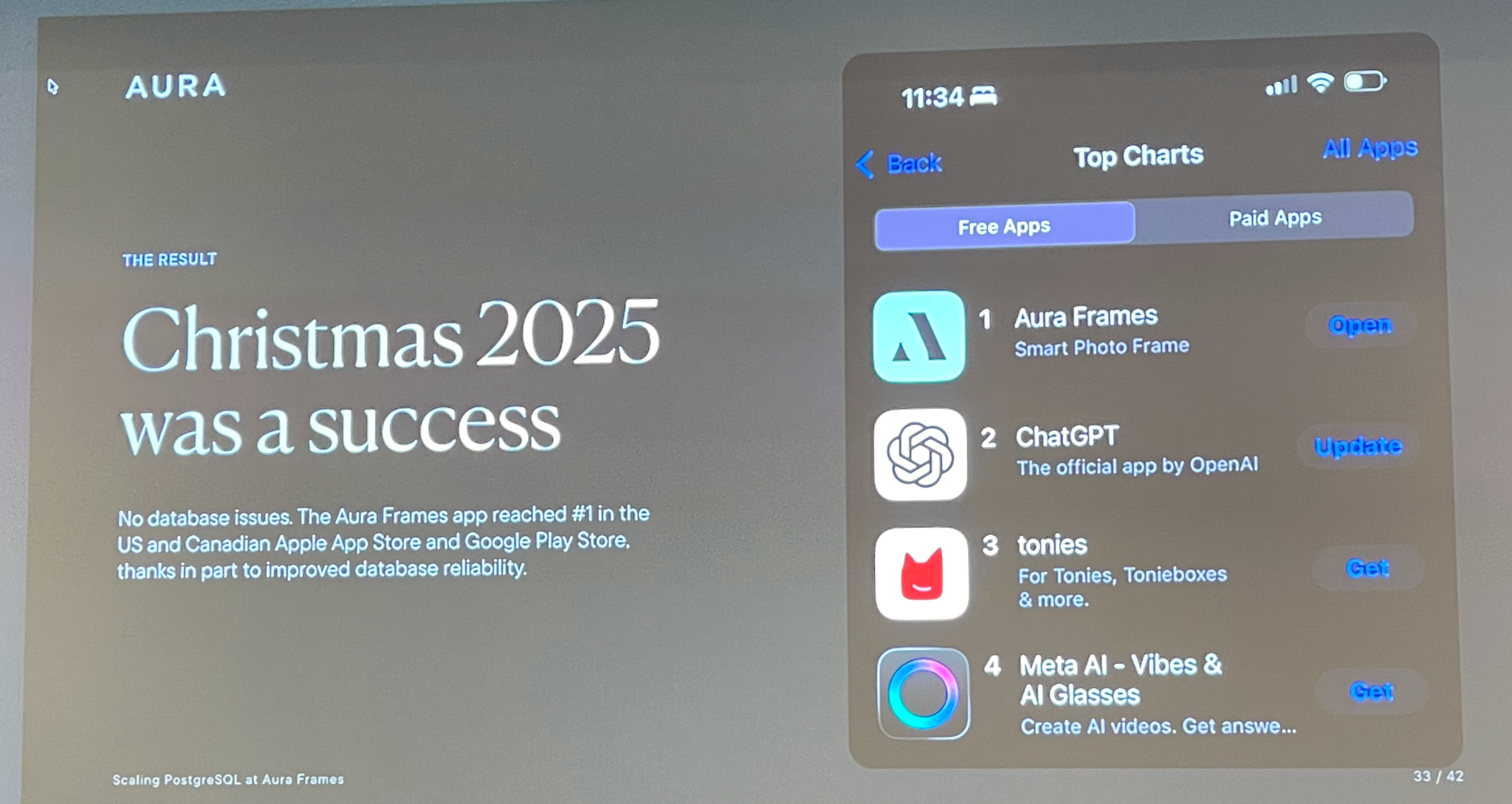 Aura Number One on App Store