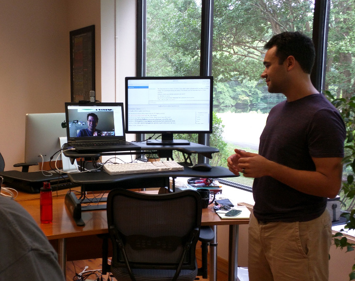 Varidesk During Scrum