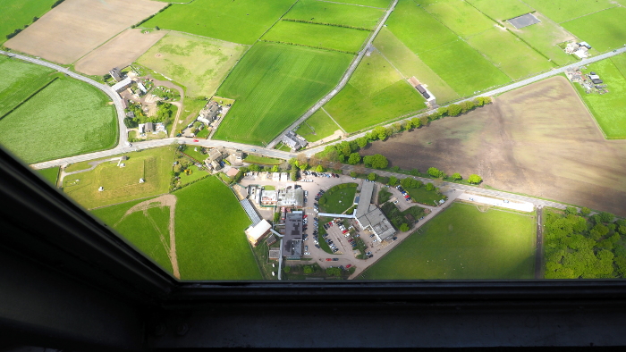 View of Emily Moor Parking Lot