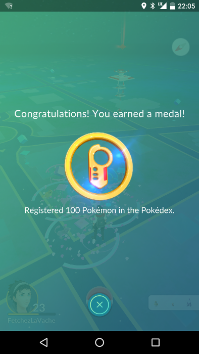Pokémon Gold Medal