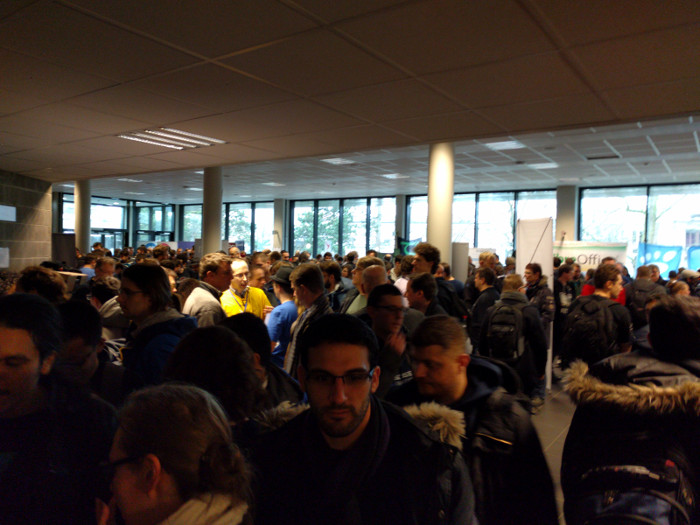 FOSDEM Crowd