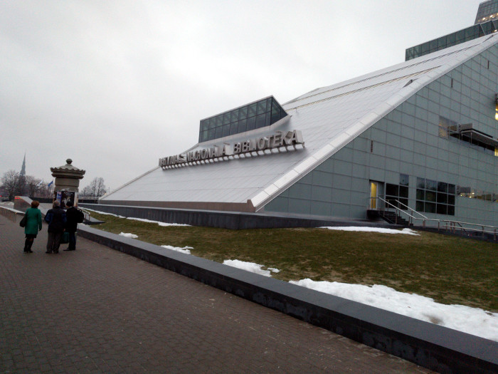 National Library Sign