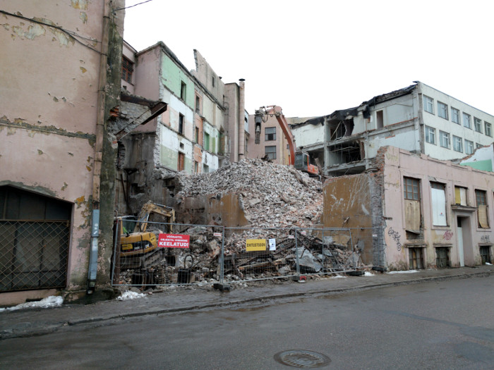 Tallinn Building Demolition