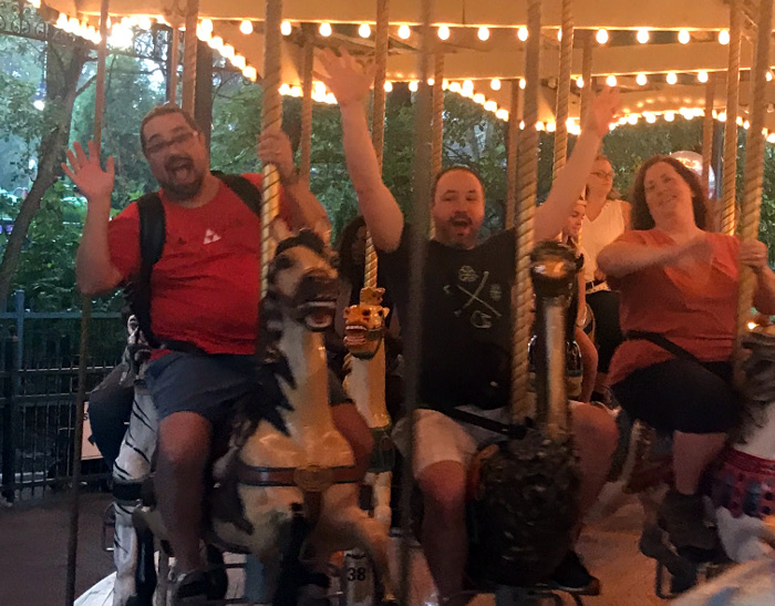 Dev-Jam: La Ronde Carousel - photo credit Mike