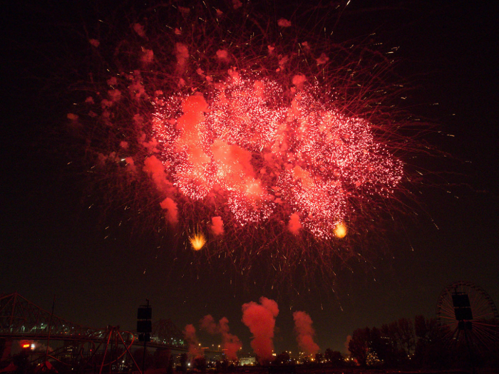 Dev-Jam: Fireworks Above - photo credit Ben