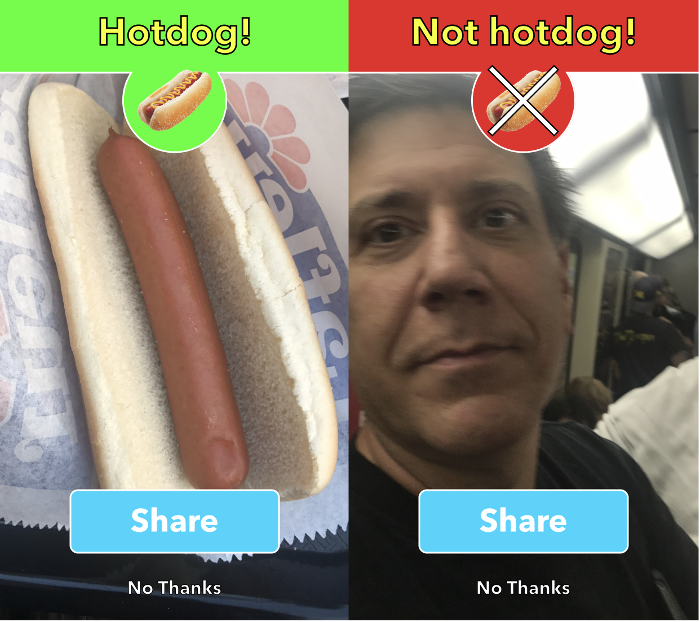 Dev-Jam: Not Hotdog - screenshots Mike