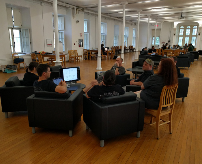 Dev-Jam: People Meeting to Discuss the Website