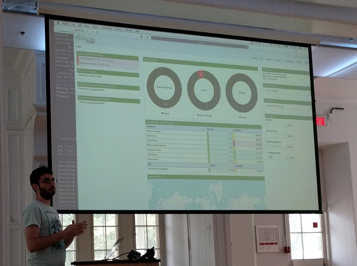 Dev-Jam: Markus presents on Doughnut Graphs