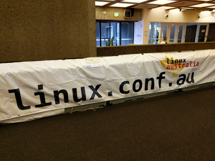 Linuxconf Australia Sign