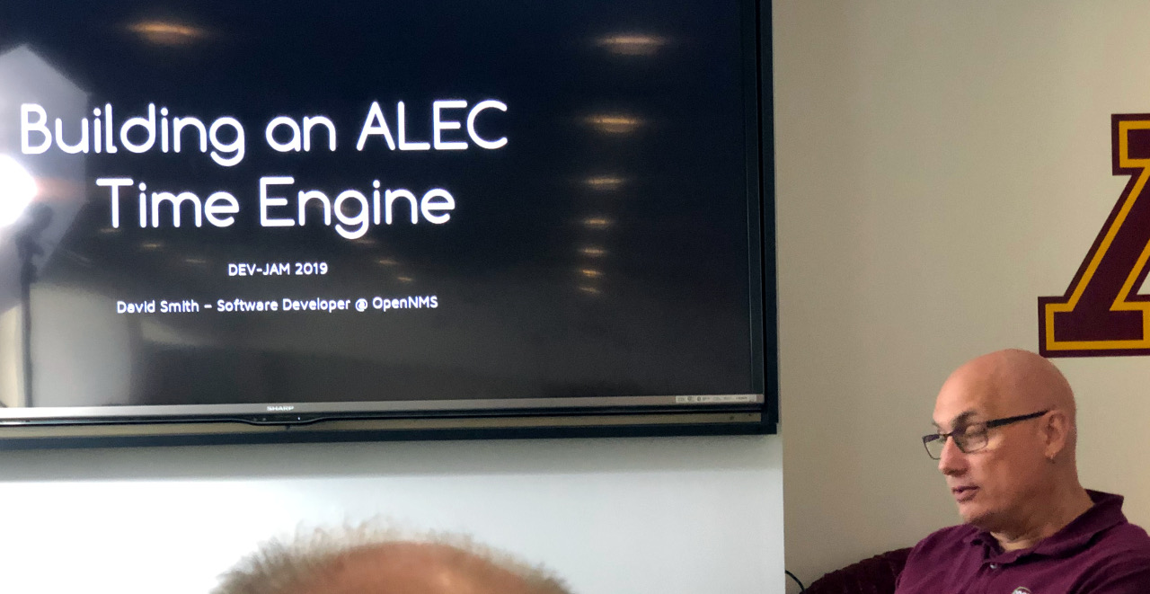 2019 Dev-Jam: Title Slide for the ALEC talk