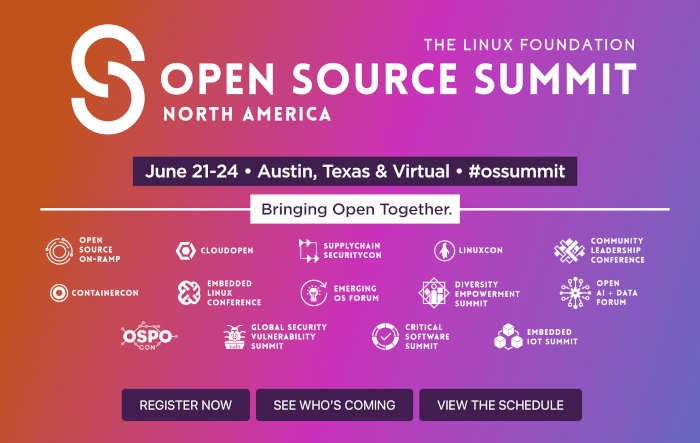 Open Source Summit Logo Showing Member Conferences